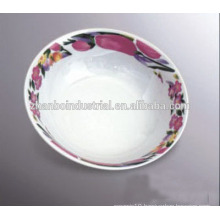daily use round porcelain ceramic bakeware bowl